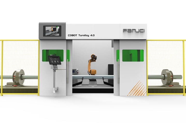 zrobotyzowane stanowiska laserowe FANUCI 5.0 TurnKey