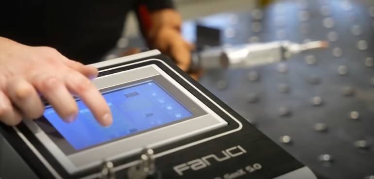 przegląd gwarancyjny spawarki laserowej Fanuci